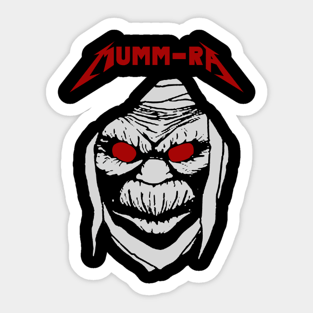 Mummy The Rockstar Sticker by hadij1264
